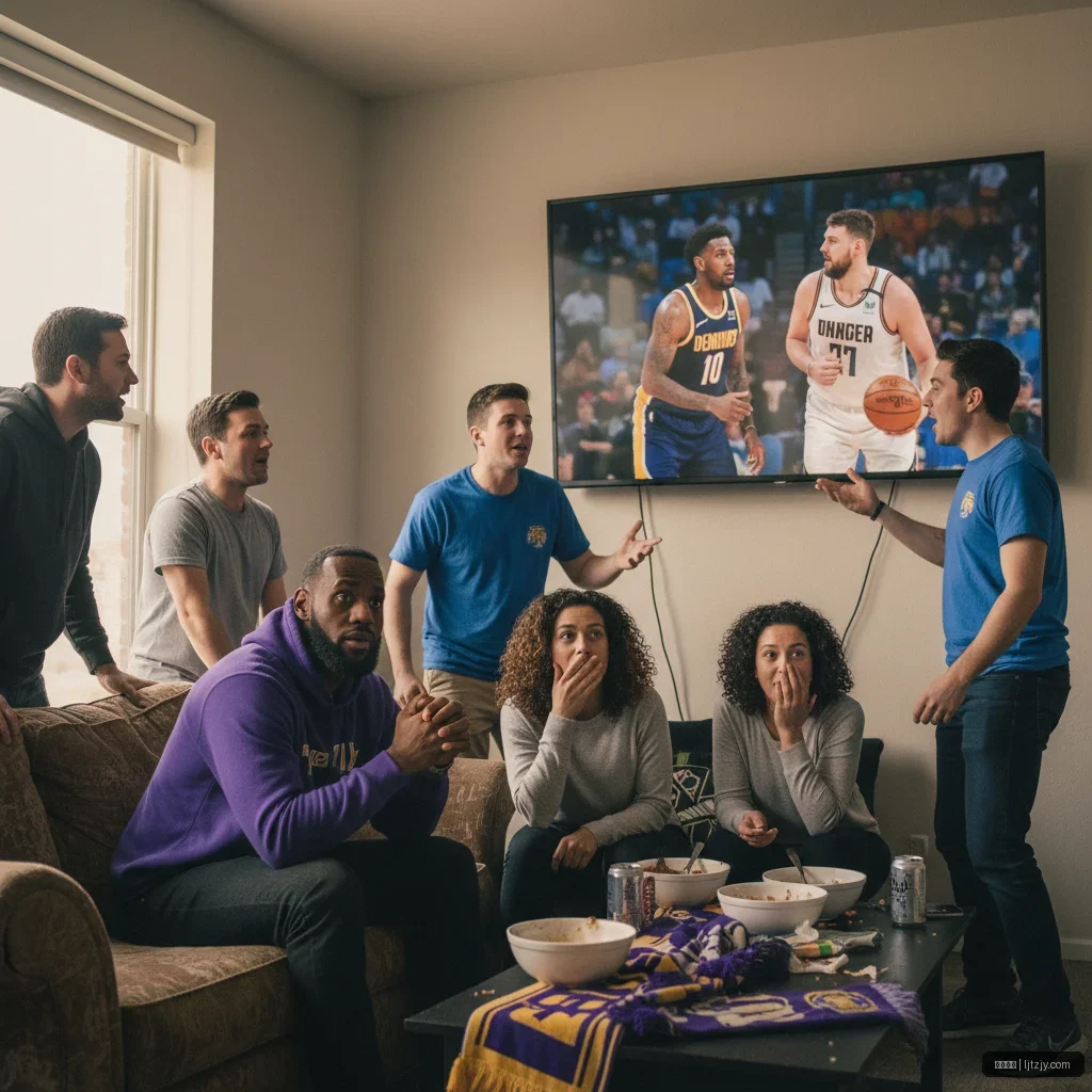 乐竞体育 - 乐竞体育：湖人惜败掘金，詹姆斯约基奇巅峰对决引热议 配图1